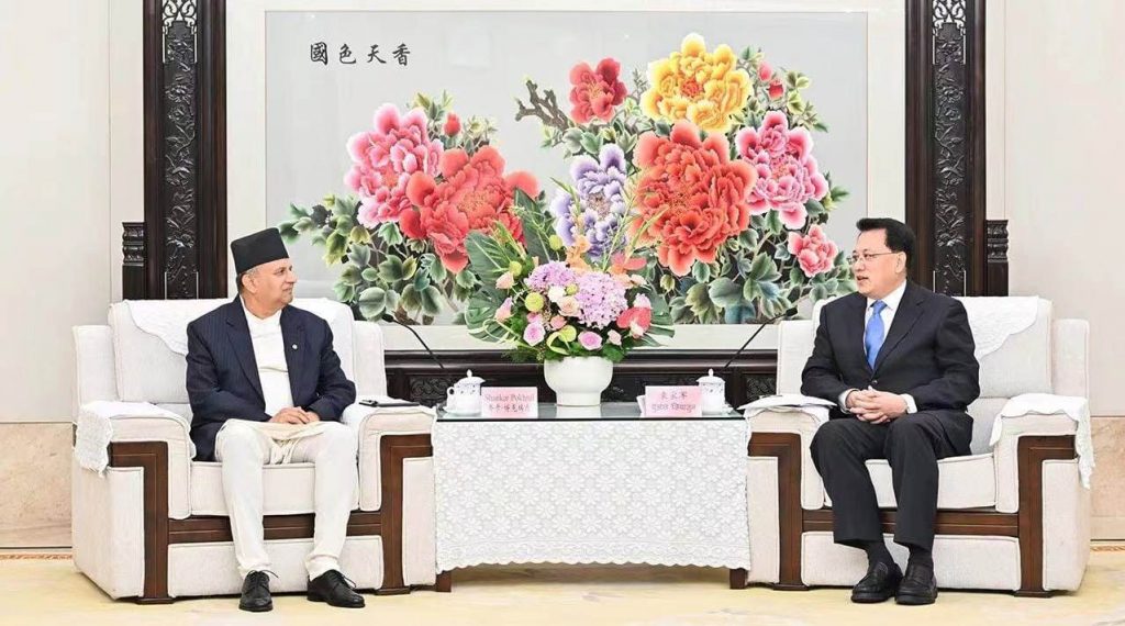 उपाध्यक्ष नेम्वाङको निधनपछि एमाले महासचिव पोखरेल चीनबाट आजै फर्किँदै