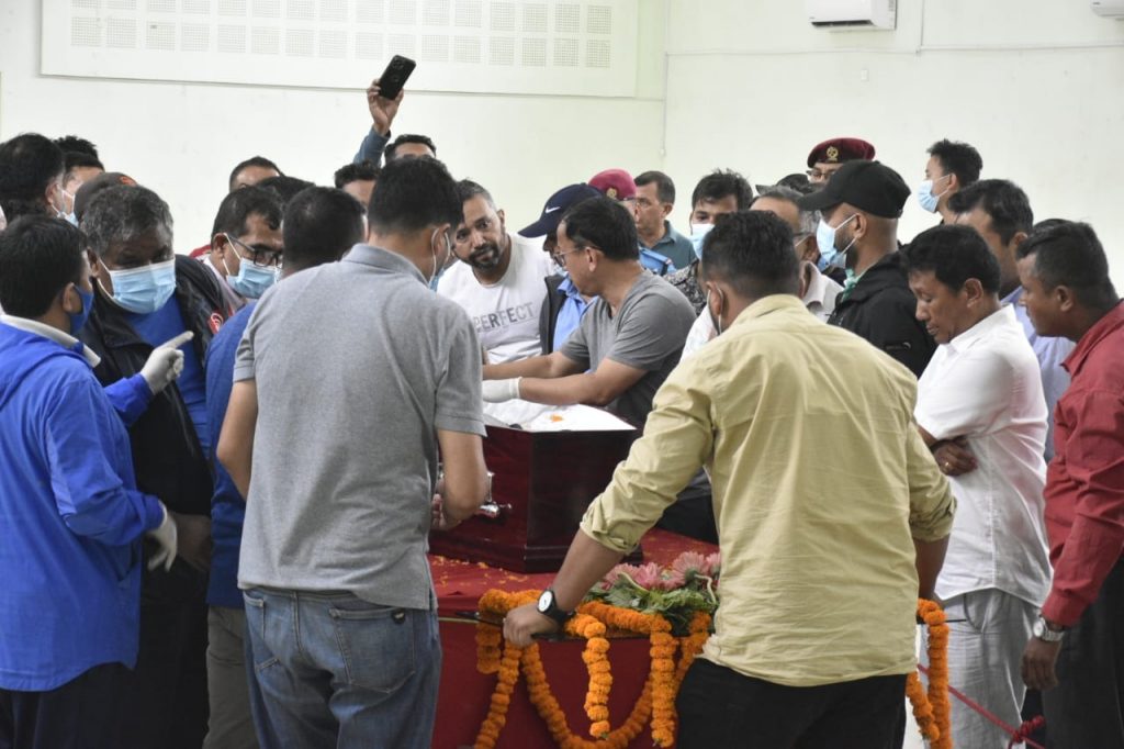 नेम्वाङको राजकीय सम्मानका साथ अन्त्येष्टि गरिने, एक दिन सार्वजनिक बिदा