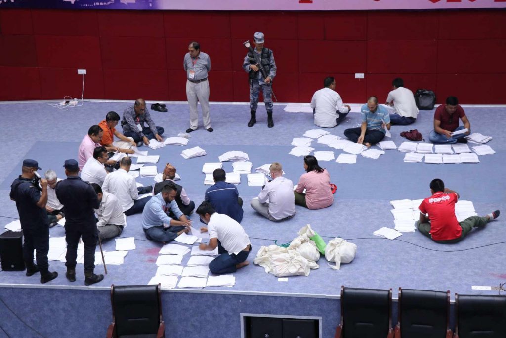 एमाले लुम्बिनी अधिवेशनको मतगणना शुरु