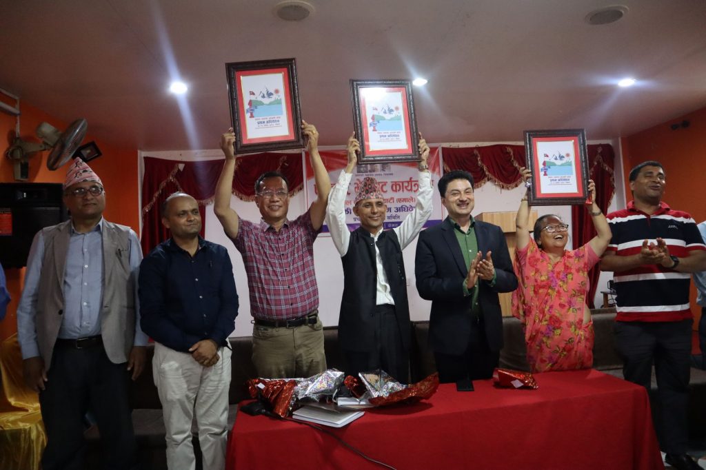 एमाले गण्डकीले सार्वजनकि गर्यो प्रथम अधिवेशनको लोगो