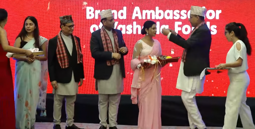 करेन्ट नुडल्सको ब्राण्ड एम्ब्यासेडर केकी अधिकारी