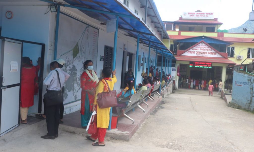 जिल्ला अस्पताल स्याङ्जाबाट ३९  हजार भन्दा धेरैले  लिए सेवा