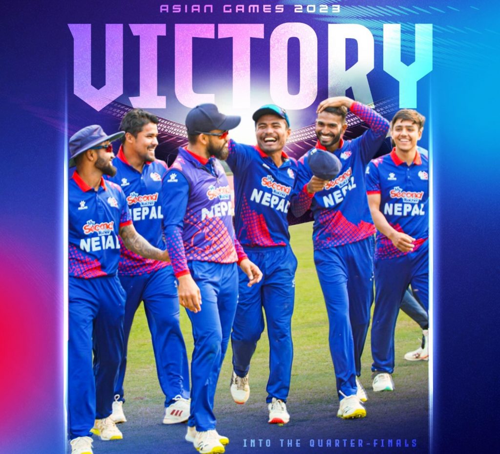 माल्दिभ्सलाई पराजित गर्दै नेपाल क्वार्टरफाइनलमा, अभिनासले लिए ६ विकेट