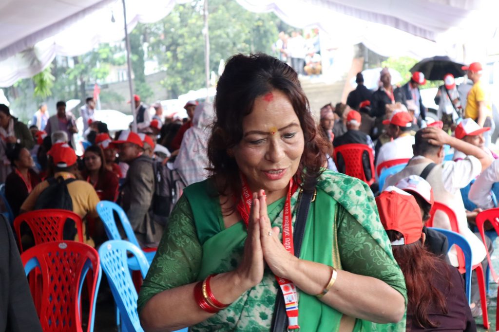 गण्डकी प्रदेशकी पूर्व सांसद मीना गुरुङ पक्राउ