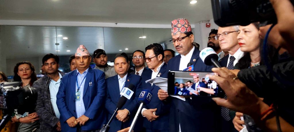 इजरायलबाट २५४ जना नेपालीलाई स्वदेश ल्याइयो