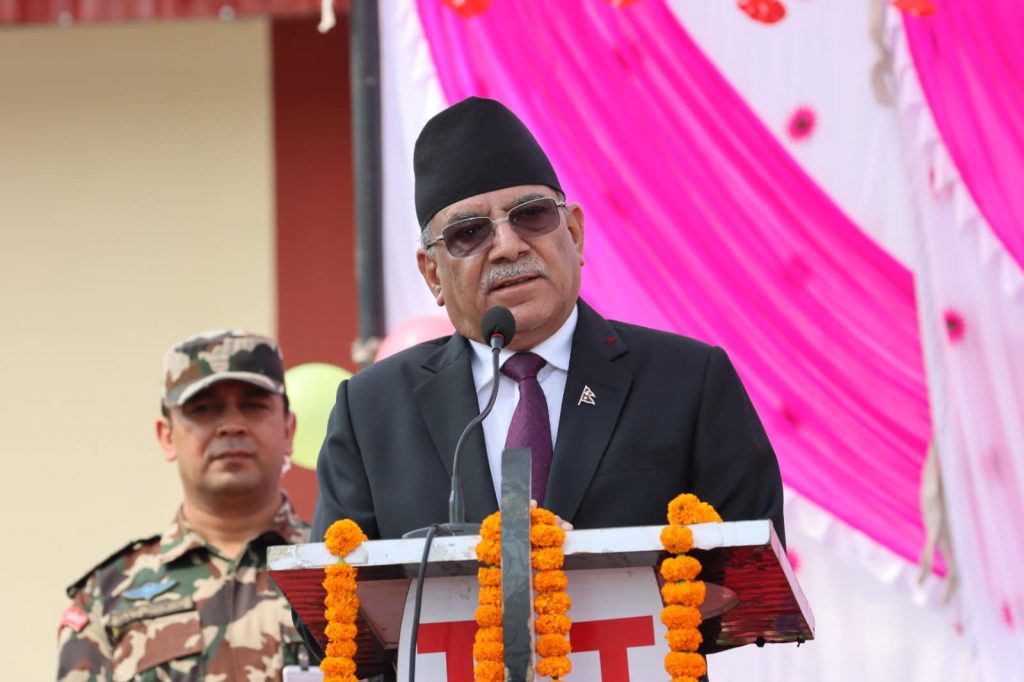 गठबन्धन टुटाउने षड्यन्त्र  सफल नभएको प्रचण्डको दाबी