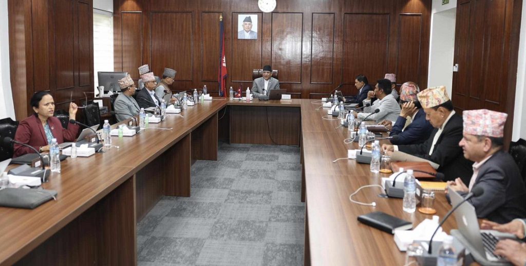 यी हुन् मन्त्रिपरिषद् बैठकका निर्णय