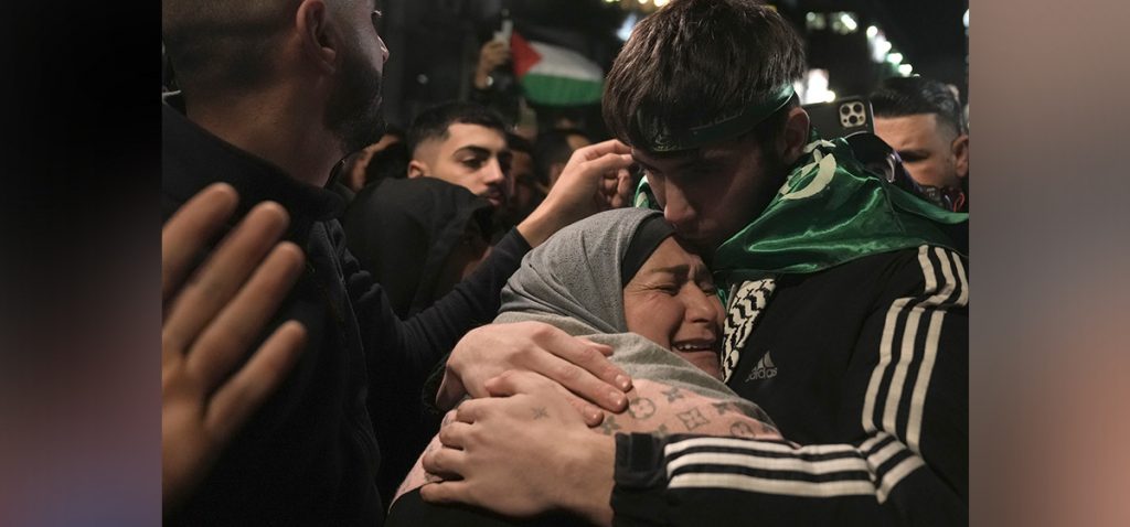 इजरायली र तीन विदेशीसहित थप १७ बन्धक रिहा