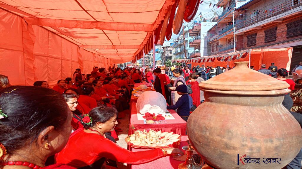 पोखराको नगर सभ्यता प्रारम्भ स्थलमा यःमरी महोत्सवको रौनक (तस्बिरसहित)