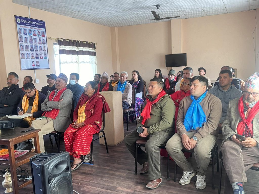 कोपिला बालगृहको सामाजिक लेखा जोखा कार्यक्रम सम्पन्न