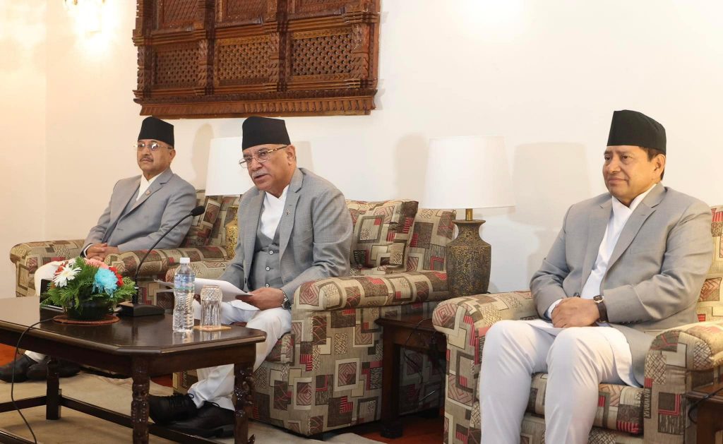 मन्त्रिपरिषद पुनर्गठन गर्ने कुरा सोचिएको पनि छैन : प्रधानमन्त्री प्रचण्ड