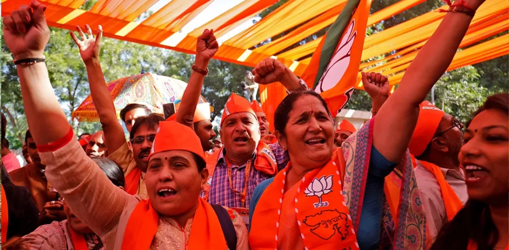 भारतको विधानसभा निर्वाचन : चारमध्ये तीन राज्यमा भाजपा अगाडि