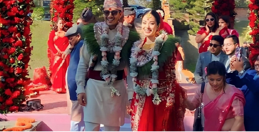 पूर्वमिस नेपाल शृंखलाले प्रेमी सम्भवसँग गरिन् बिहे