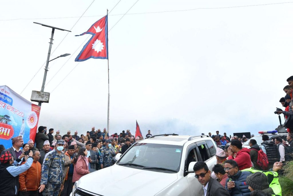 एमालेको संकल्प यात्रा आज दैलेख पुग्दै