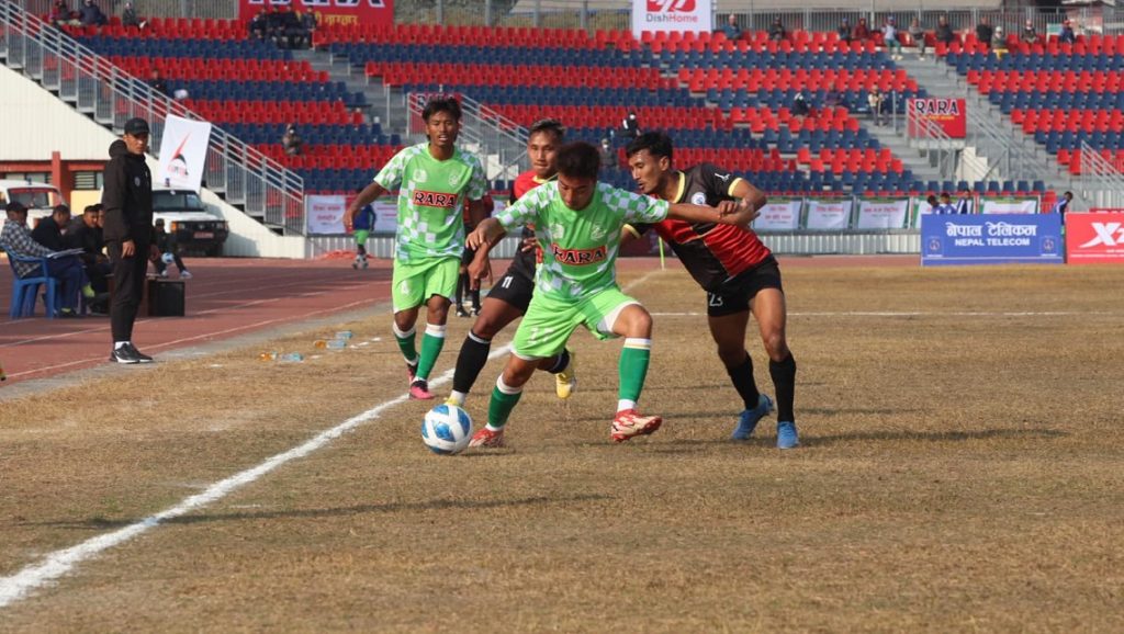 उद्घाटन खेलमा आयोजनक सहारा क्लब पराजित