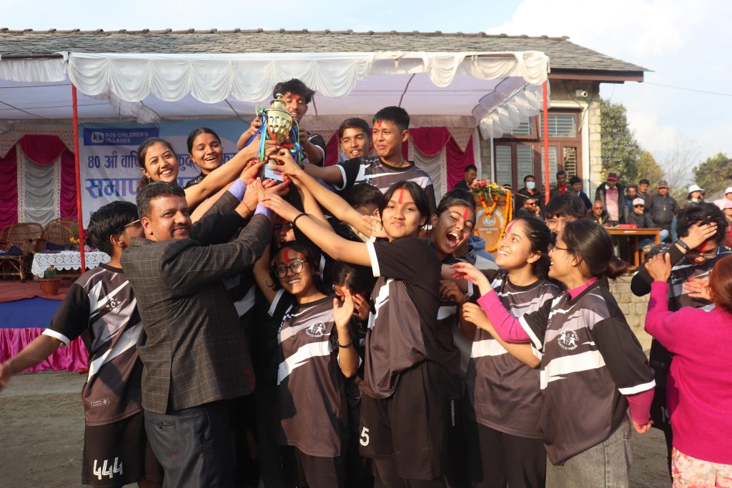 एसओएस गण्डकीमा ४० औँ वार्षिक खेलकुद कार्यक्रम सम्पन्न