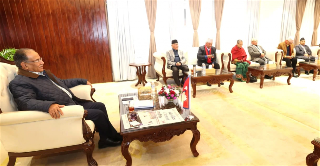 एमालेले प्रधानमन्त्री समक्ष राख्यो ७५१ माग