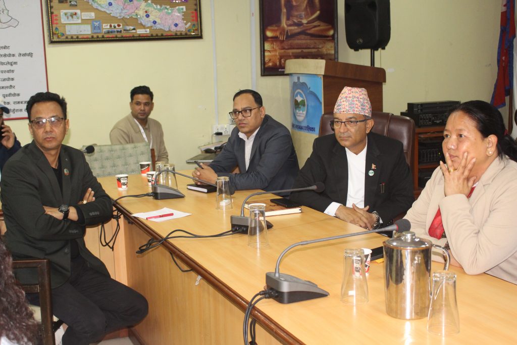 पोखरामा हरित रोजगारी सिर्जना परियोजना कार्यान्वयन