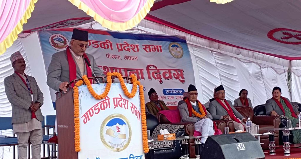 संघले कानून निर्माणमा ढिलाइ गर्दा समस्या भयो : मुख्यमन्त्री पाण्डे