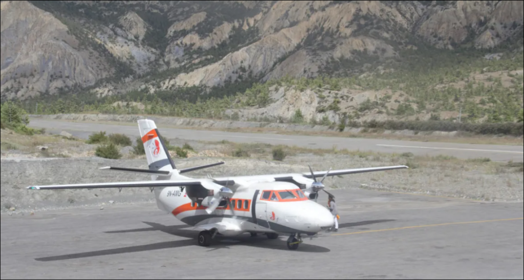 सरकारले चासो नदिदाँ परीक्षण उडानमै सीमित मनाङको हुम्डे विमानस्थल