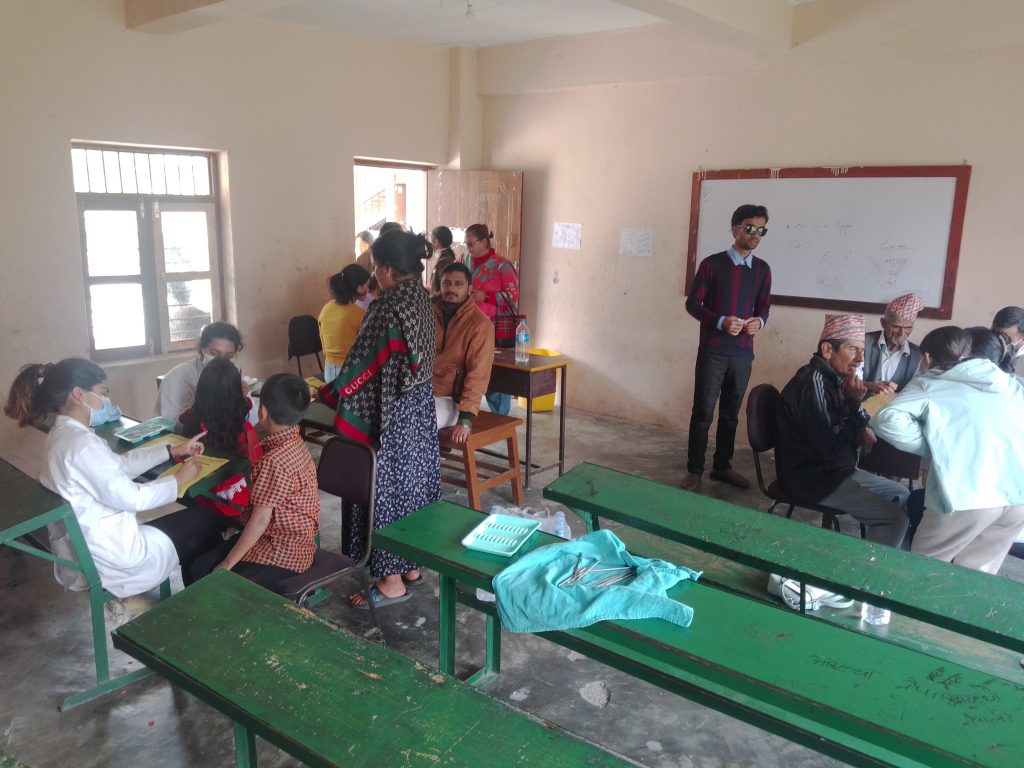 हेम्जामा आयोजित नि:शुल्क दन्त शिविरमा २ सय २७ लाभान्वित 