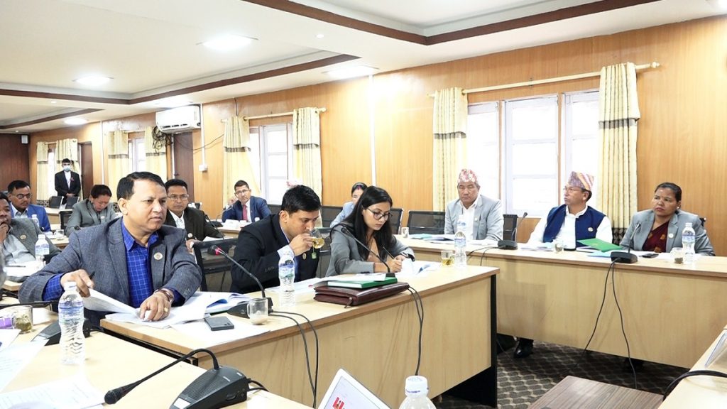 कानुन समितिको बैठक स्थगित