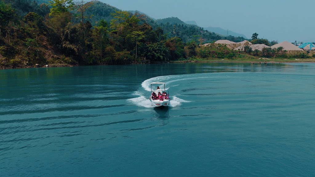 आँबुखैरेनीको मर्स्याङ्दी जलाशयमा मोटरबोट सुरु