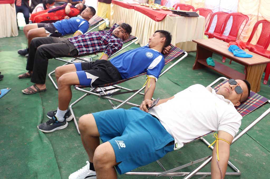 यूनाइटेडको रक्तदानमा ८५ यूनिट रगत संकलन