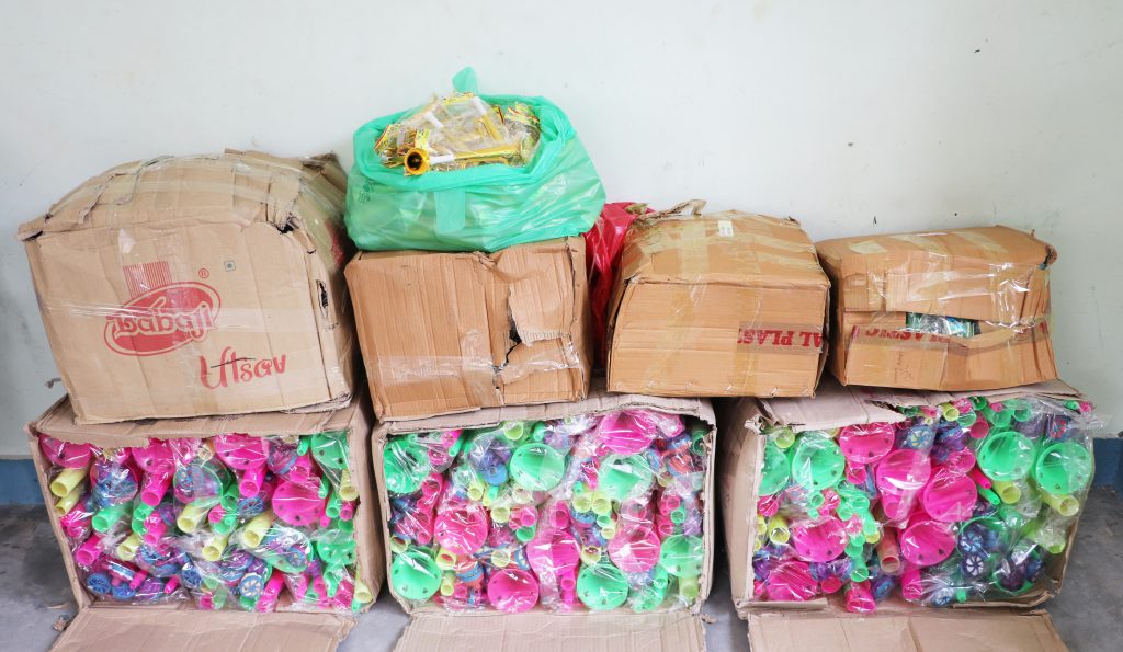 मोडिफाई गरिएका बाइक पछि प्लाष्टिकका बाजा नियन्त्रणमा लिँदै कास्की प्रहरी