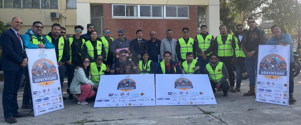 ट्रान्स हिमालय एड्भेन्चर शुरु, मुस्ताङका लागि प्रस्थान गरे बाइकर