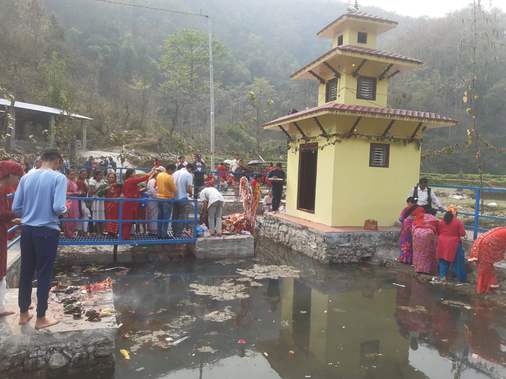 भुलभुला देवी मेलाको अवसर पारी ट्रष्ट भवन उद्घाटन