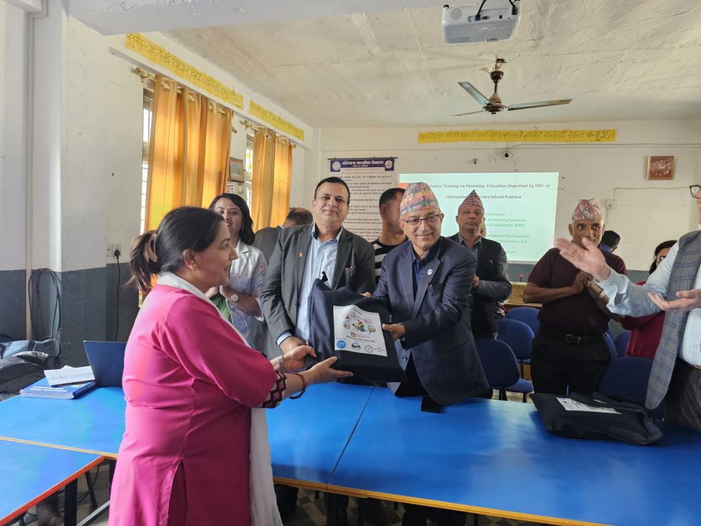 छोरेपाटन माविका शिक्षकहरुलाई अभिभावक शिक्षा तालिम