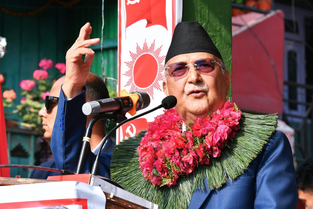 उपनिर्वाचनमा एमालेको जितले राष्ट्र निर्माणमा एउटा सिडी थपियो : ओली