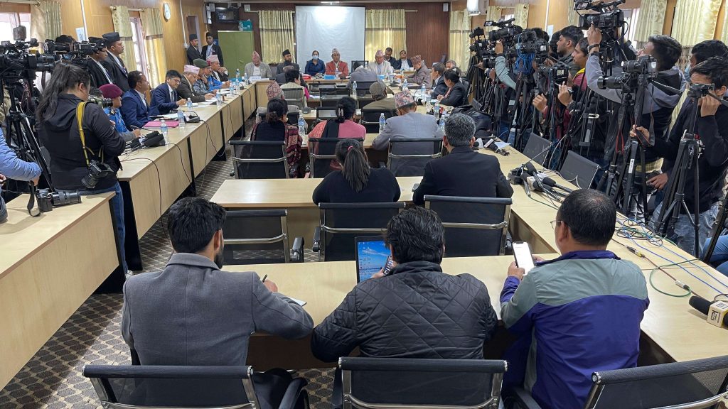 सुशासन समितिको बैठक बस्दै, फास्ट ट्र्याकका बारेमा छलफल हुने