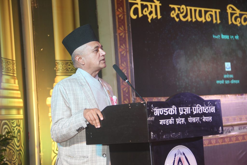 पोखरामा पर्यटक बढाउन प्रकृति र संस्कृति महत्वपूर्ण : मुख्यमन्त्री अधिकारी