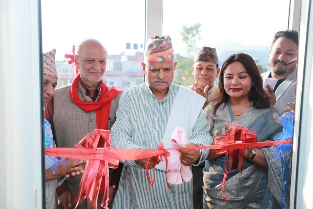 पत्रकार महासंघ कास्कीको पत्रकार पुस्तकालय(ई—लाइब्रेरी) तथा स्रोत केन्द्रको उदघाटन
