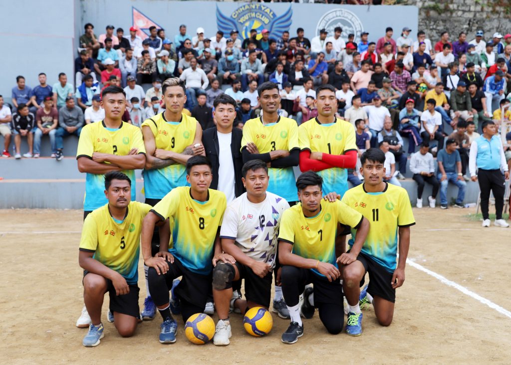 जिभिपि युके लण्डनले जित्यो क्लब स्तरीय भलिबलको उपाधि