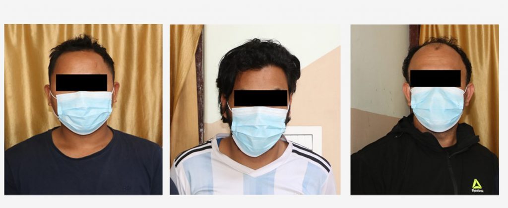 अमरसिंह चौरमा रोकी राखेको बसमा लगी महिलालाई बलात्कार गर्ने तीन युवा पक्राउ