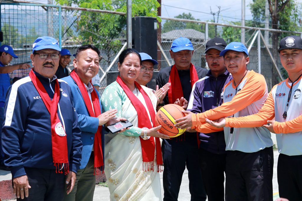 महेन्द्रपुल यु २३ बास्केटबल सुरु