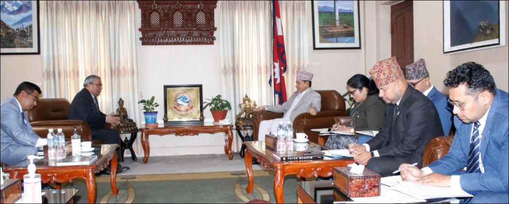 परराष्ट्र मन्त्री श्रेष्ठ र बिमस्टेकका महासचिव पाण्डेबिच भेटवार्ता