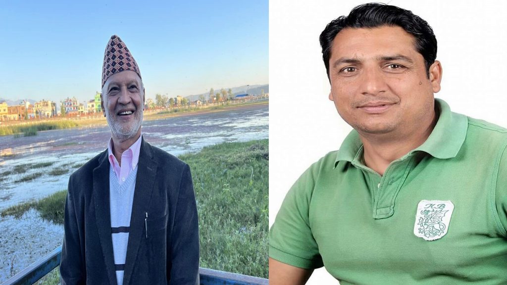 पत्रकार हरिहर र श्रीराम पुरस्कृत हुँदै