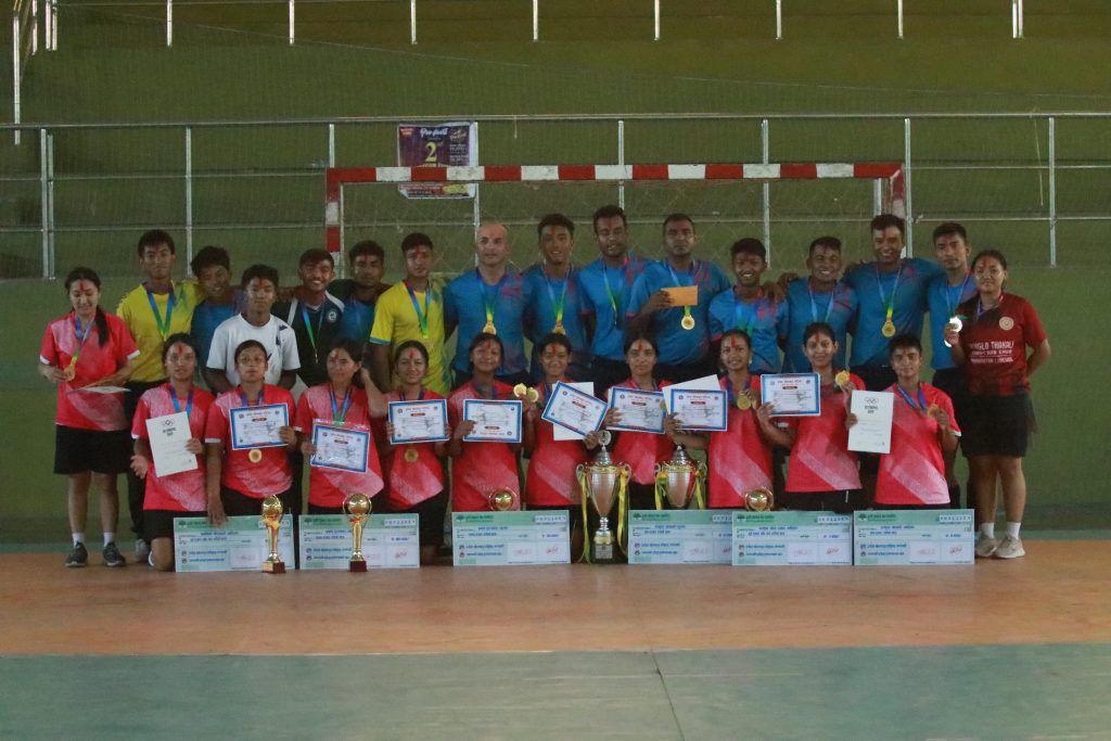 गण्डकी प्रदेशस्तरीय ह्यान्डबल : कास्की र तनहुँ च्याम्पियन