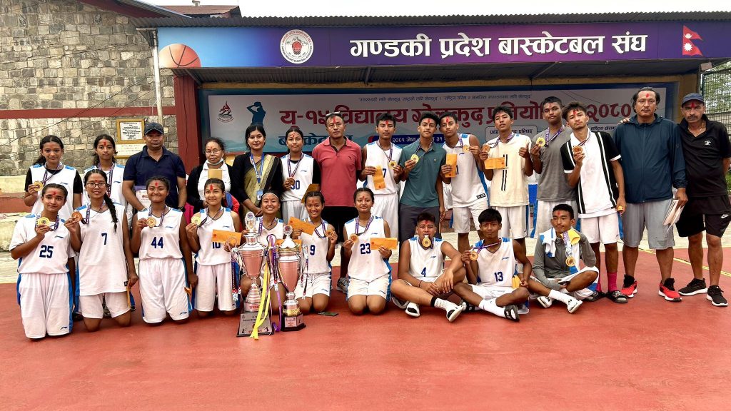 यू–१५ विद्यालय खेलकुदः बागमती प्रदेश च्याम्पियन