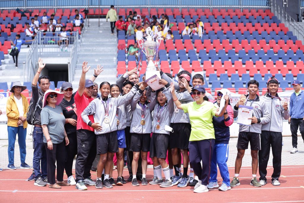 एथलेटिक्समा ४ स्वर्णसहित गण्डकी बन्यो च्याम्पियन