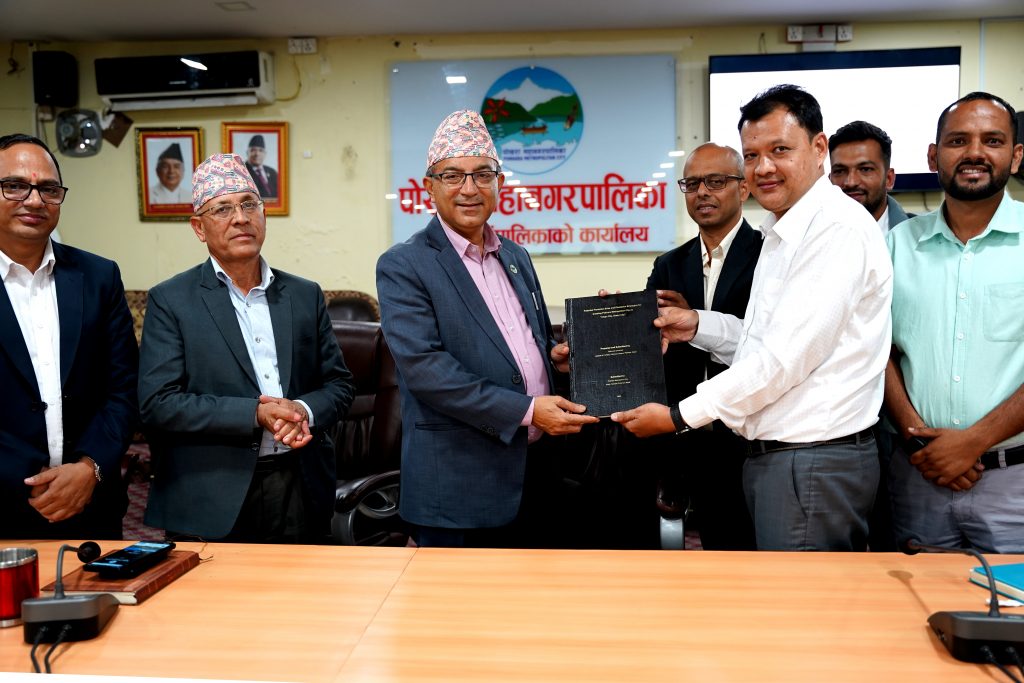 हरित सहर विकासका लागि माइल स्टोन :  नगर प्रमुख आचार्य