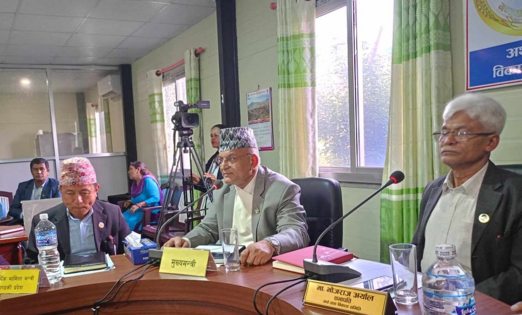 बजेट भन्दापनि सरकार कसरी टिकाउने भन्ने चिन्ता छ : मुख्यमन्त्री पाण्डे (भिडियो)