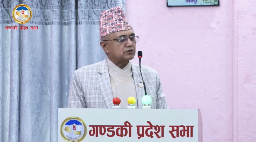 उद्धार र राहतमा गण्डकी सरकार जिम्मेवार भएन : पूर्व मुख्यमन्त्री अधिकारी