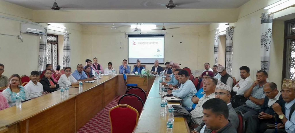 सेती नदी प्रति जिल्ला समन्वय समिति कास्कीको चासो