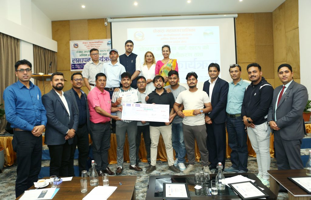 पोखरा आइडिया मार्ट २०८१ मा ट्रफअपसाइकल बिजेता