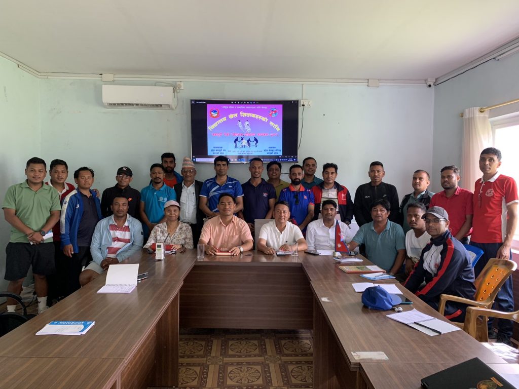 पोखरामा कबड्डीको रेफ्रि प्रशिक्षक प्रशिक्षण सुरु